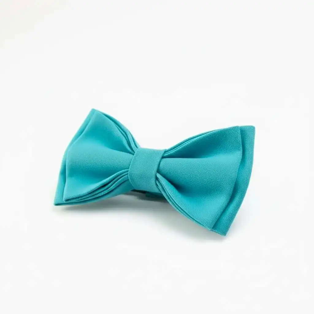 Turkuaz Erkek Çocuk Papyon – Premium Kumaş, Şık ve Konforlu