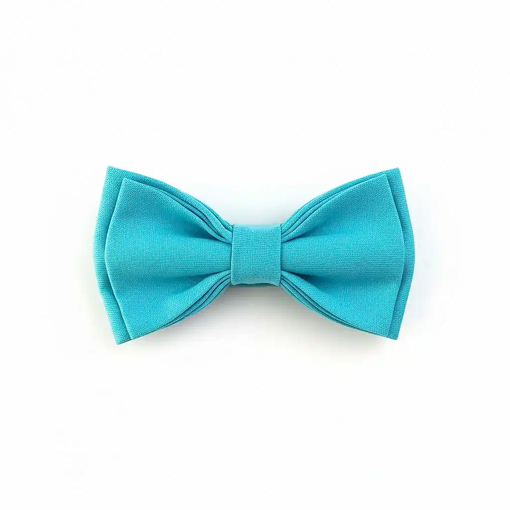 Turkuaz Erkek Çocuk Papyon – Premium Kumaş, Şık ve Konforlu